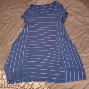 Short sleeve shift dress